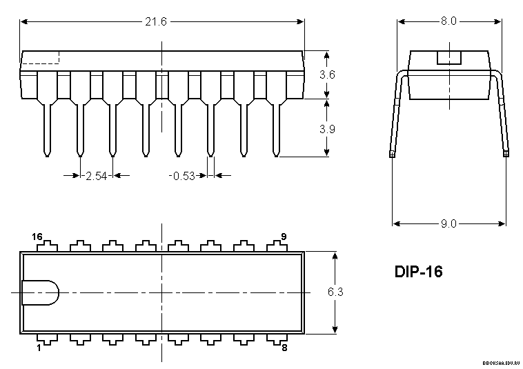Микросхема к561ие8. Корпус микросхемы dip8. Dip7 микросхемы 120. Dip16 корпус Размеры.
